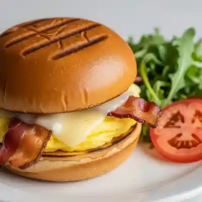 A burger of First Watch Menu  With Elevated Egg Sandwich
