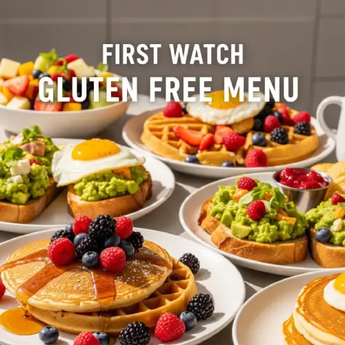 First Watch gluten-free menu made with power bowl with quinoa, roasted veggies, and egg