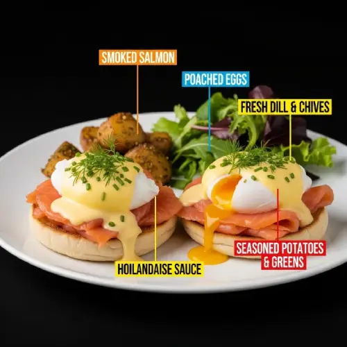 Smoked Salmon Benedict First Watch special