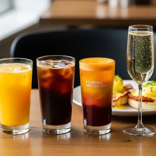 drink pairing with Classic Benedict at First Watch – A Brunch Icon