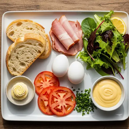 Classic Benedict Ingredients