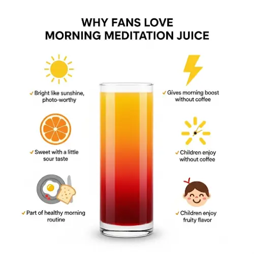 Woman enjoying a healthy refreshing drink, praising its refreshing taste and amazing health benefits"