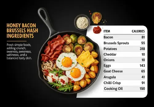 Honey Bacon Brussels Hash Ingredients